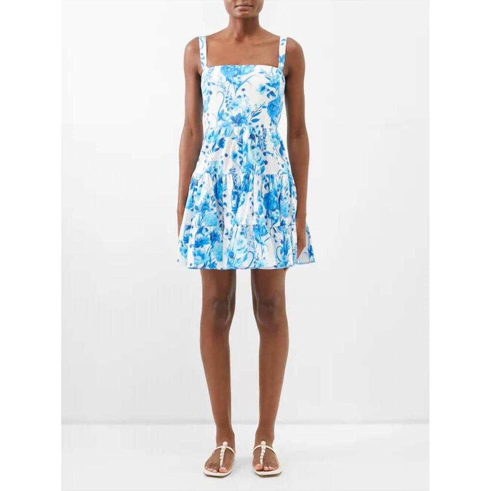 NEW BORGO DE NOR freddie mini sun dress in blue